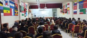 Kaşgarlı Mahmut Ortaokulu'nda Lgs Dönemi Beslenme Semineri Verdik.