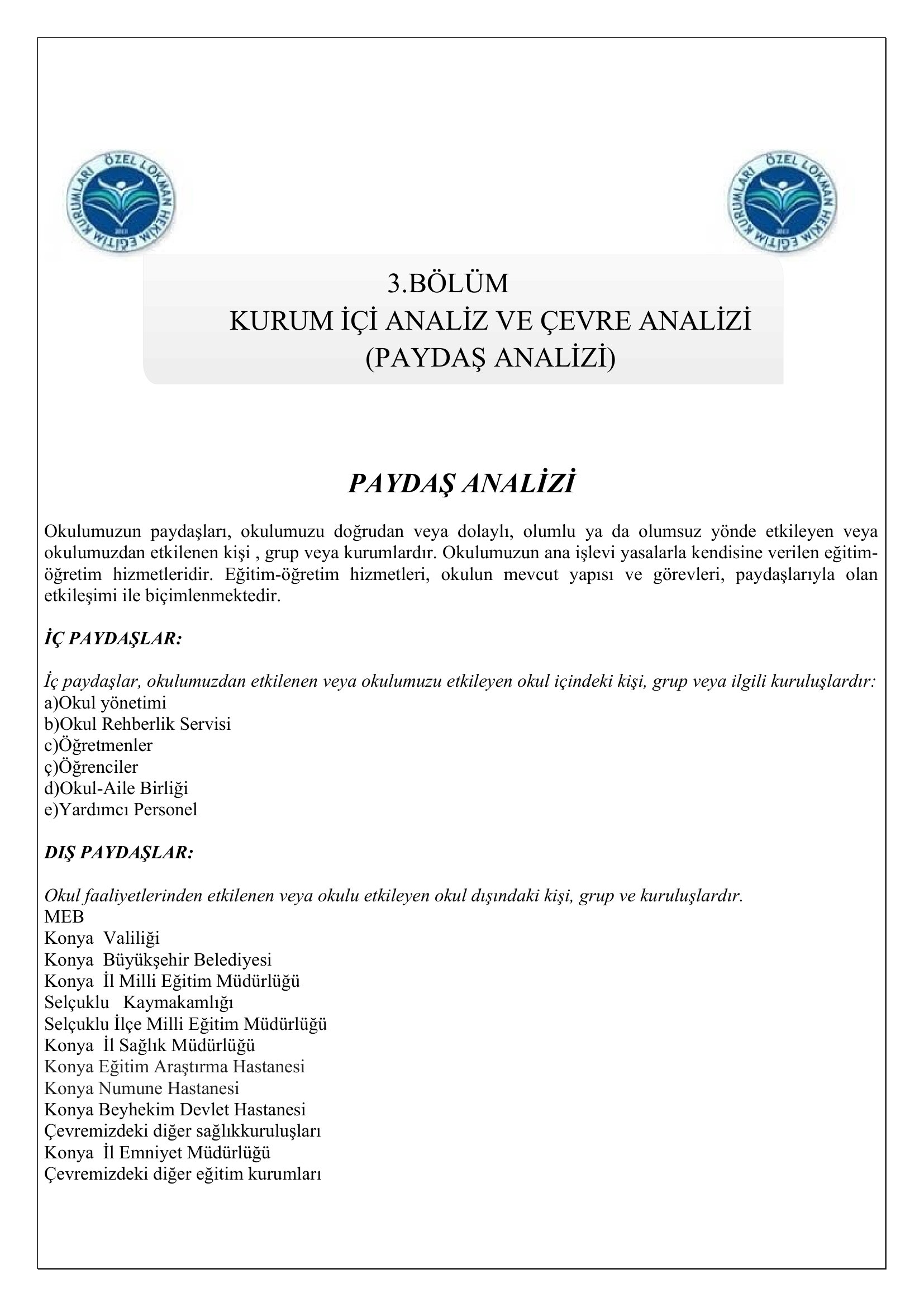 OKUL STRATEJİK PLANIMIZ - 17