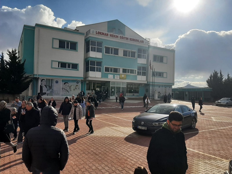 8.Sınıf Öğrencileri İçin Düzenlenen  Bursluluk Sınavına Katılım Çok Yoğundu. Katılım Gösteren Öğrencilerimize Çok Teşekkür Ediyoruz.