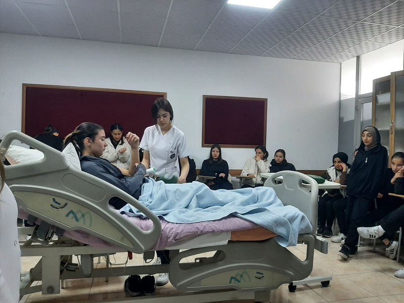 Mustafa Bülbül Ortaokulu 8.Sınıf  Öğrencileri Uygulamalı Derslerimize Katıldılar.