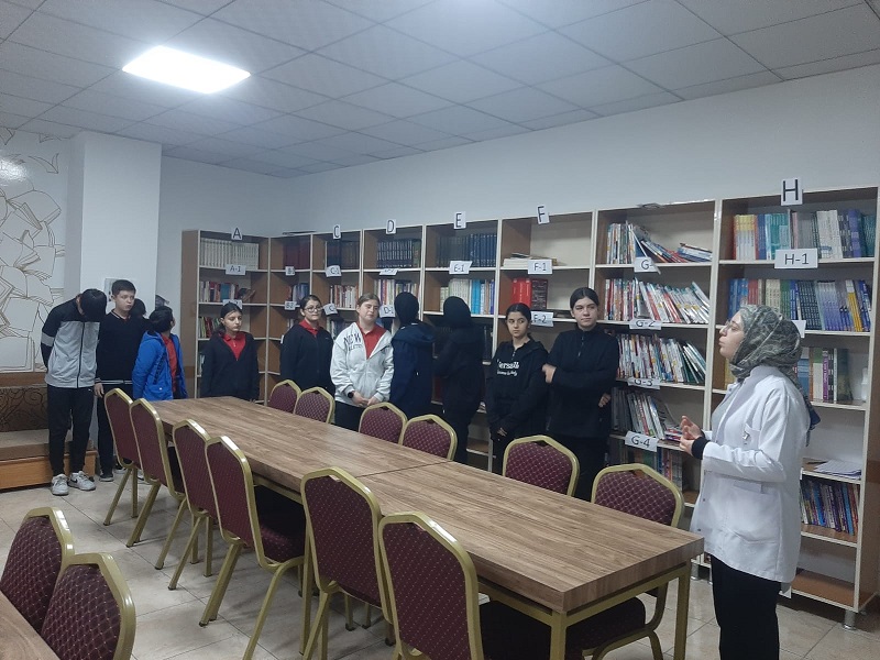 Süleyman Çelebi Ortaokulu 8.Sınıf Öğrencilerini Okulumuzda Misafir Ettik.